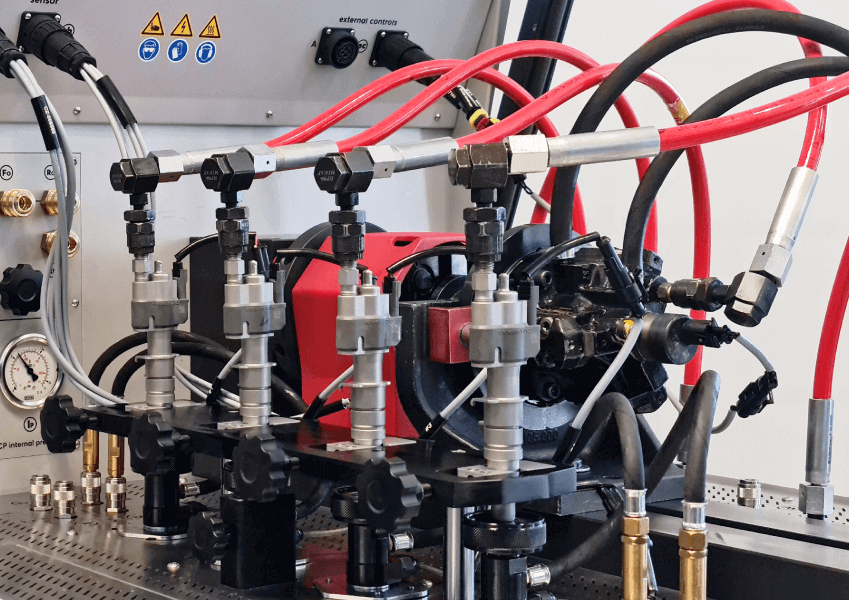 Capable to efficiently Diagnose and fully Calibrate all Makes and Types of CRDi’s, EUI’s, EUP’s, HEUI’s, CR-pumps, GDi-pumps and GDi injectors.